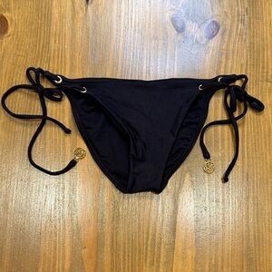 NWOT Luli Fama Bikini black side tie swim Bottom